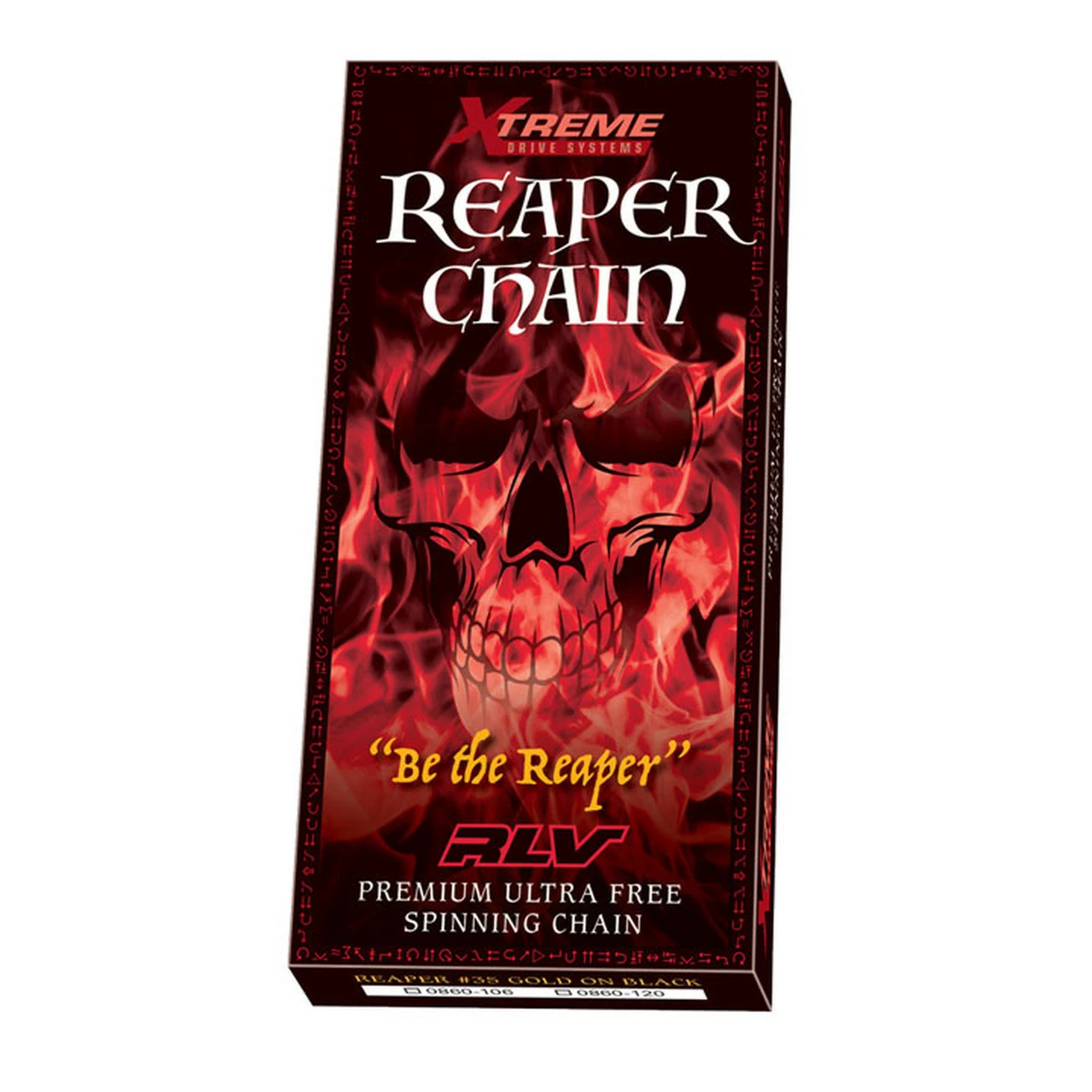 Best Pirce 🌟 106 Link RLV #35 Reaper Chain Gold/Black 🥰