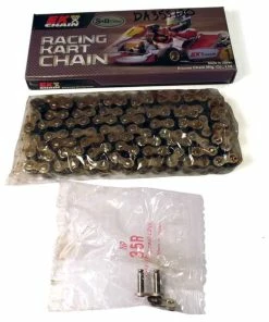 Budget 🌟 EK Silver Pro Kart Chain - #35 - 45'' 👏