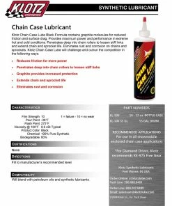 Coupon 😍 OMB Warehouse Klotz Hi-Performance Chain Case Lube - 12 Oz. 🛒